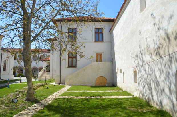 Comana monastery and Neajlov delta near Bucharest
