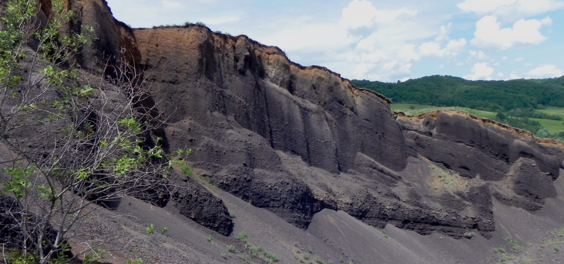 Volcano in Racos Romania