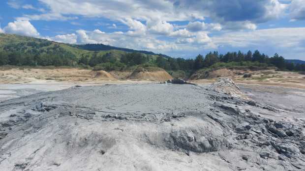 Berca mud volcanoes Romania