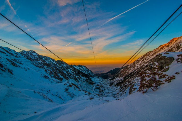 balea lake winter