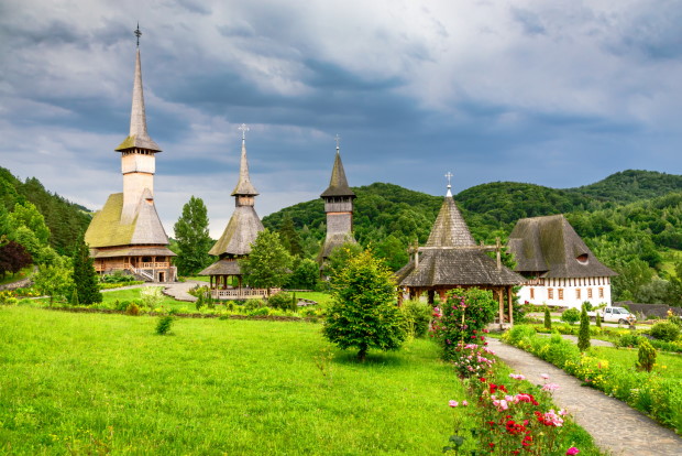 Monastery Barsana Maramures