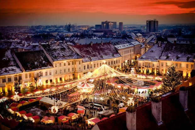 Winter in Transylvania