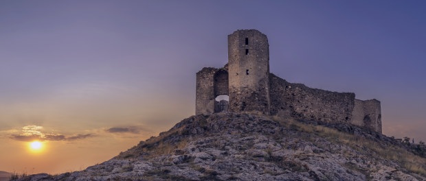 Enisala fortress spring