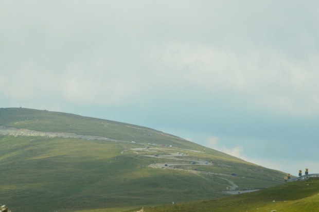 Transalpina road July morning